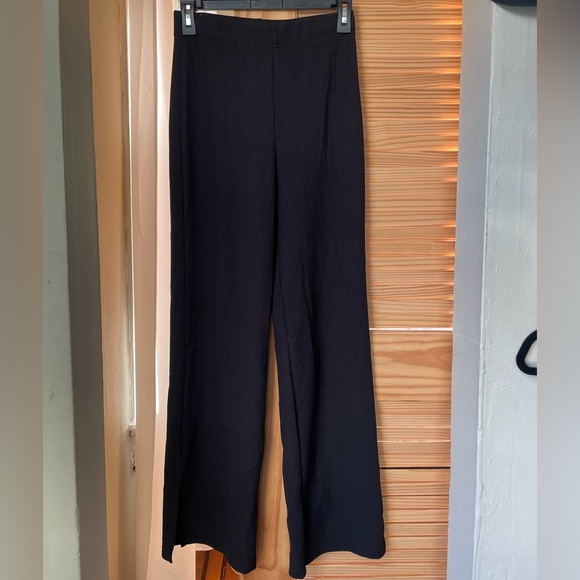 H&M Pants - H&M Divided black Split Hem Flare Pant